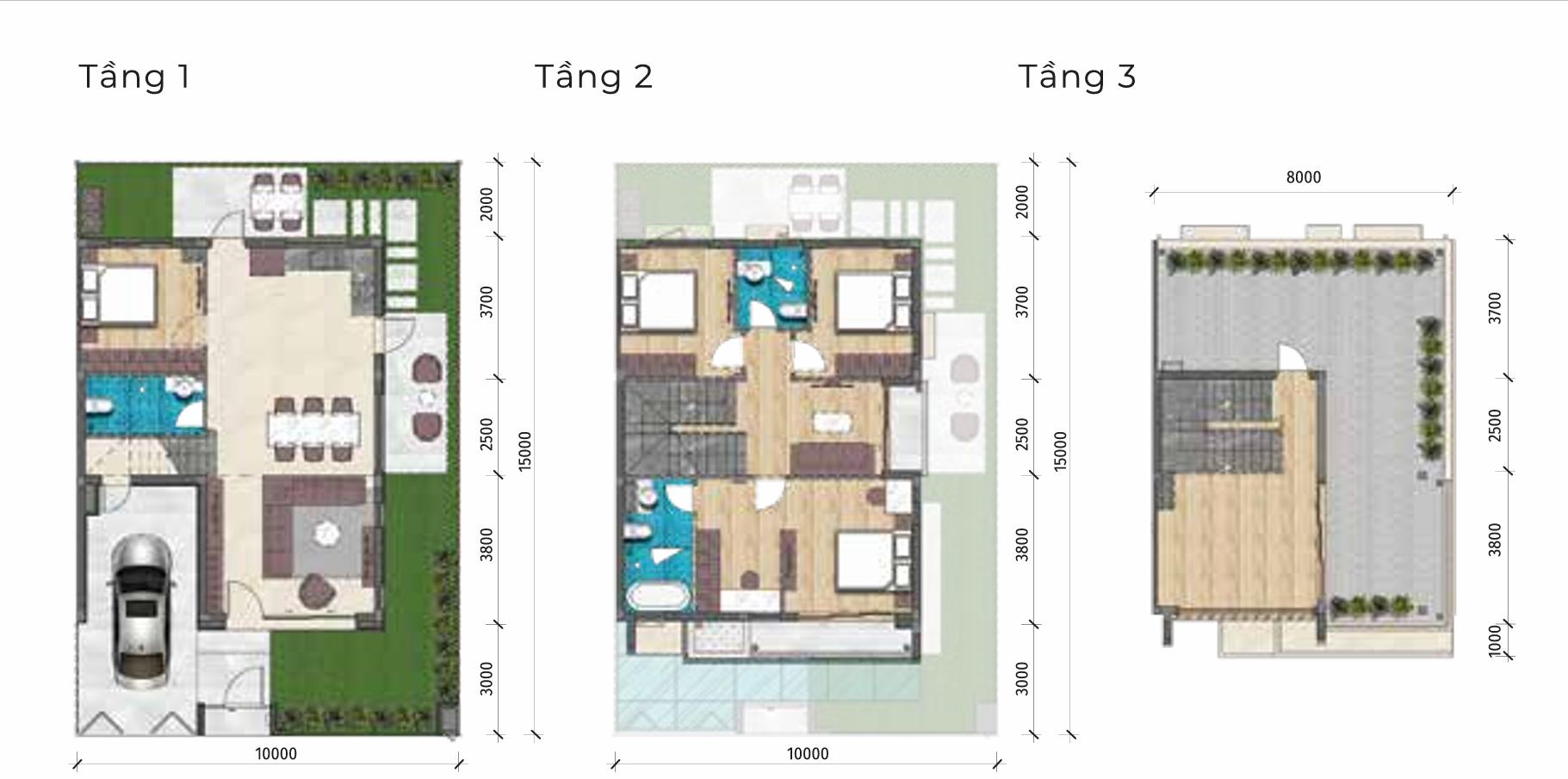 THIẾT KẾ NHÀ VÀ BIỆT THỰ KHU ĐÔ THỊ LAHOME PRODEZI LONG AN