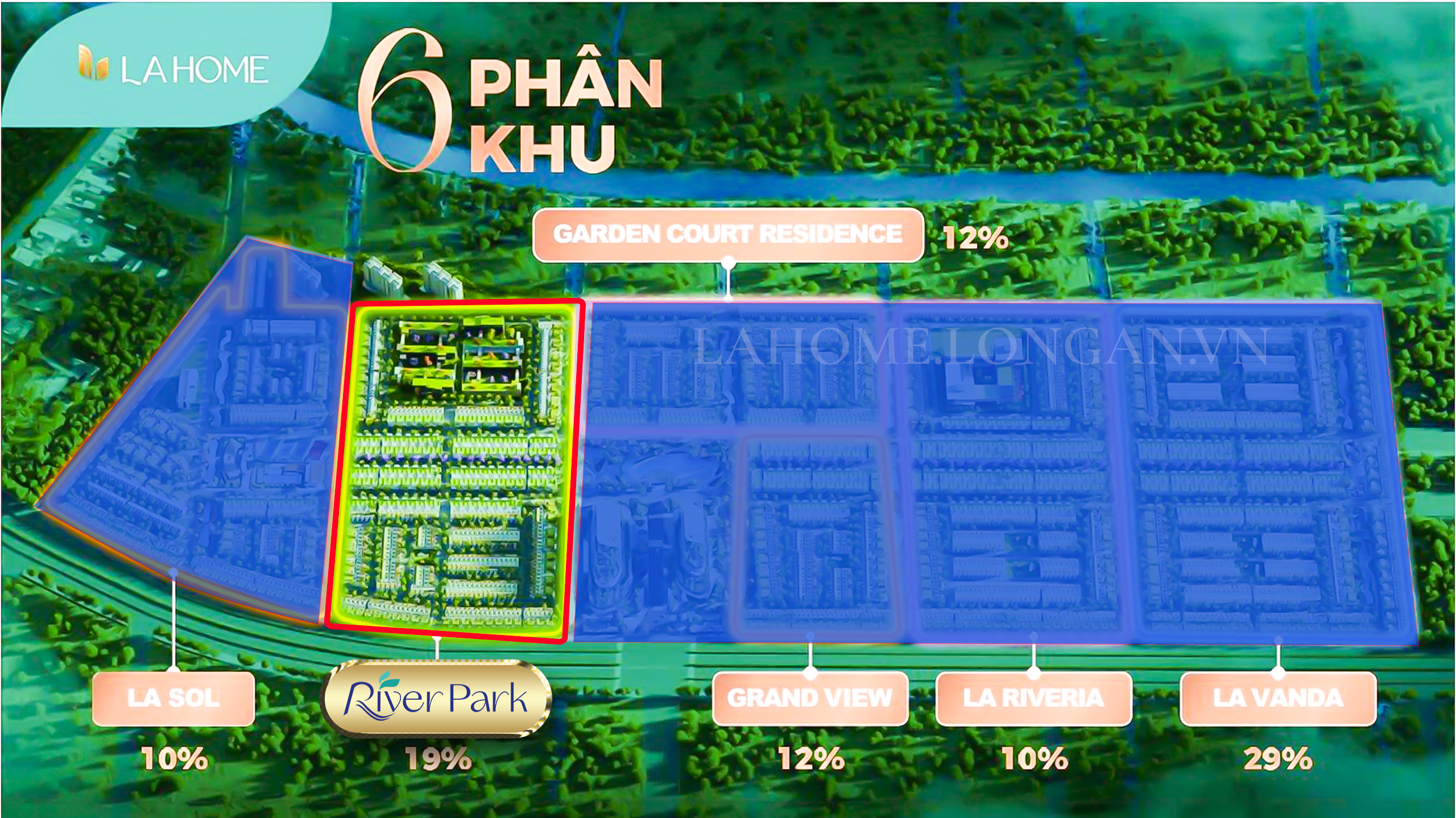 Khu Đô Thị Lahome Long an Bến Lức