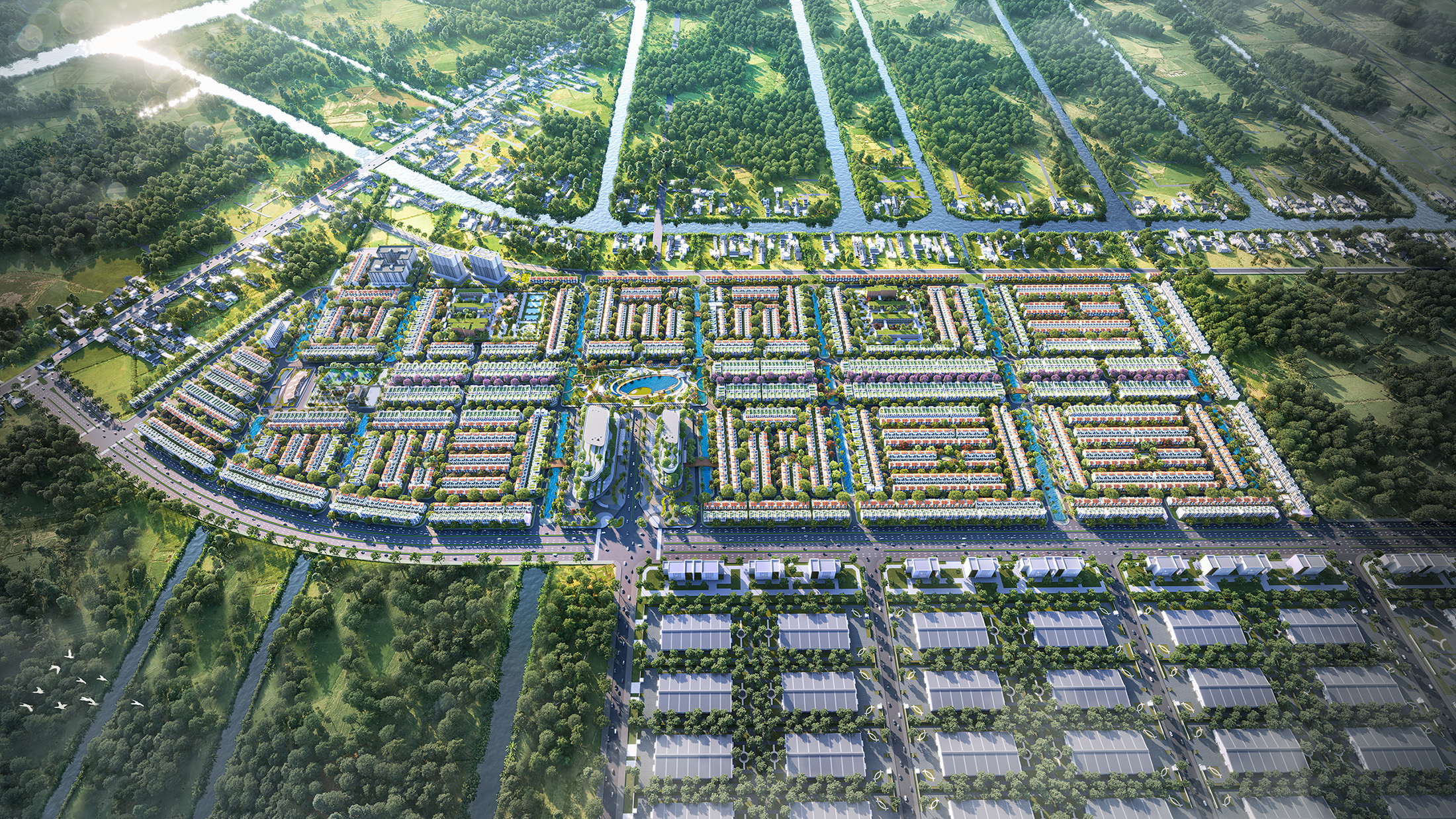 mặt bằng tổng thể dự án Lahome Long An