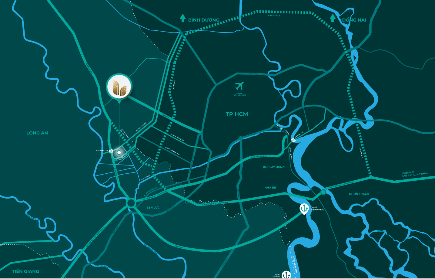 đường thuỷ di chuyển về Lahome và từ Lahome đi về nhưng khu vực trung tâm