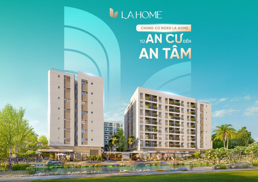 chung cư nhà ở xã hội Khu đô thị sinh thái LA Home Bến Lức Long An