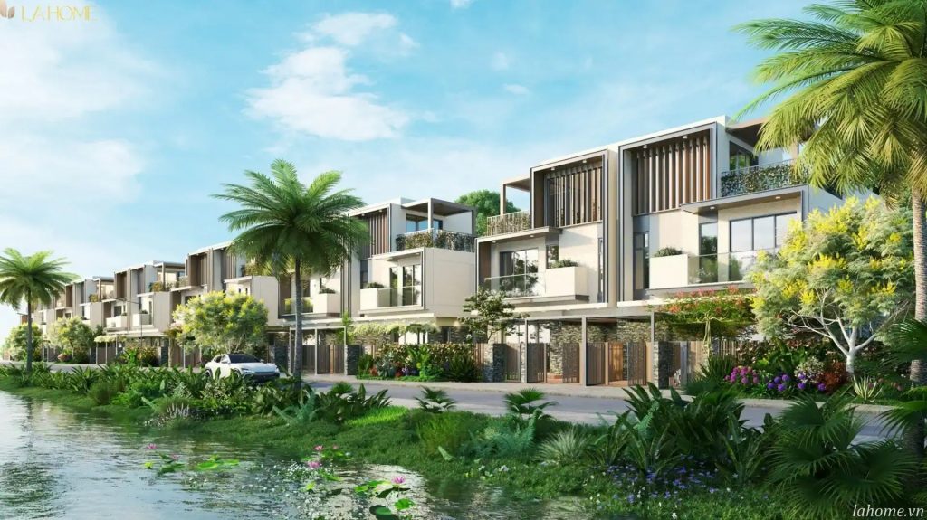 nhà sinh thái liền kề la home