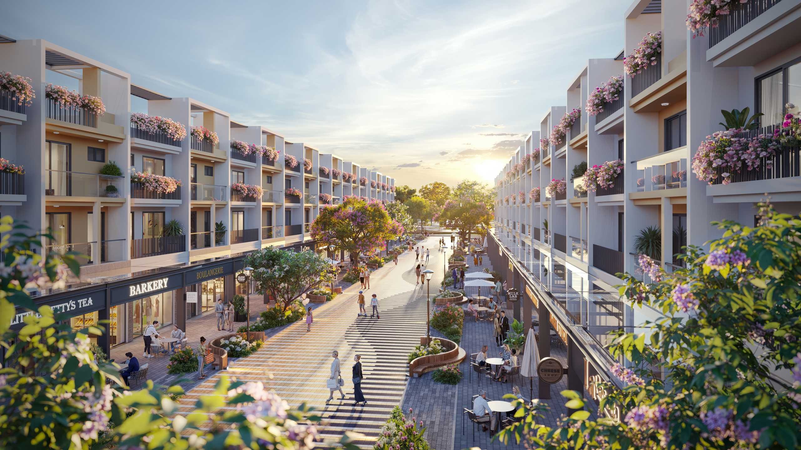 phối cảnh khu đô thị Lahome Long An Prodezi