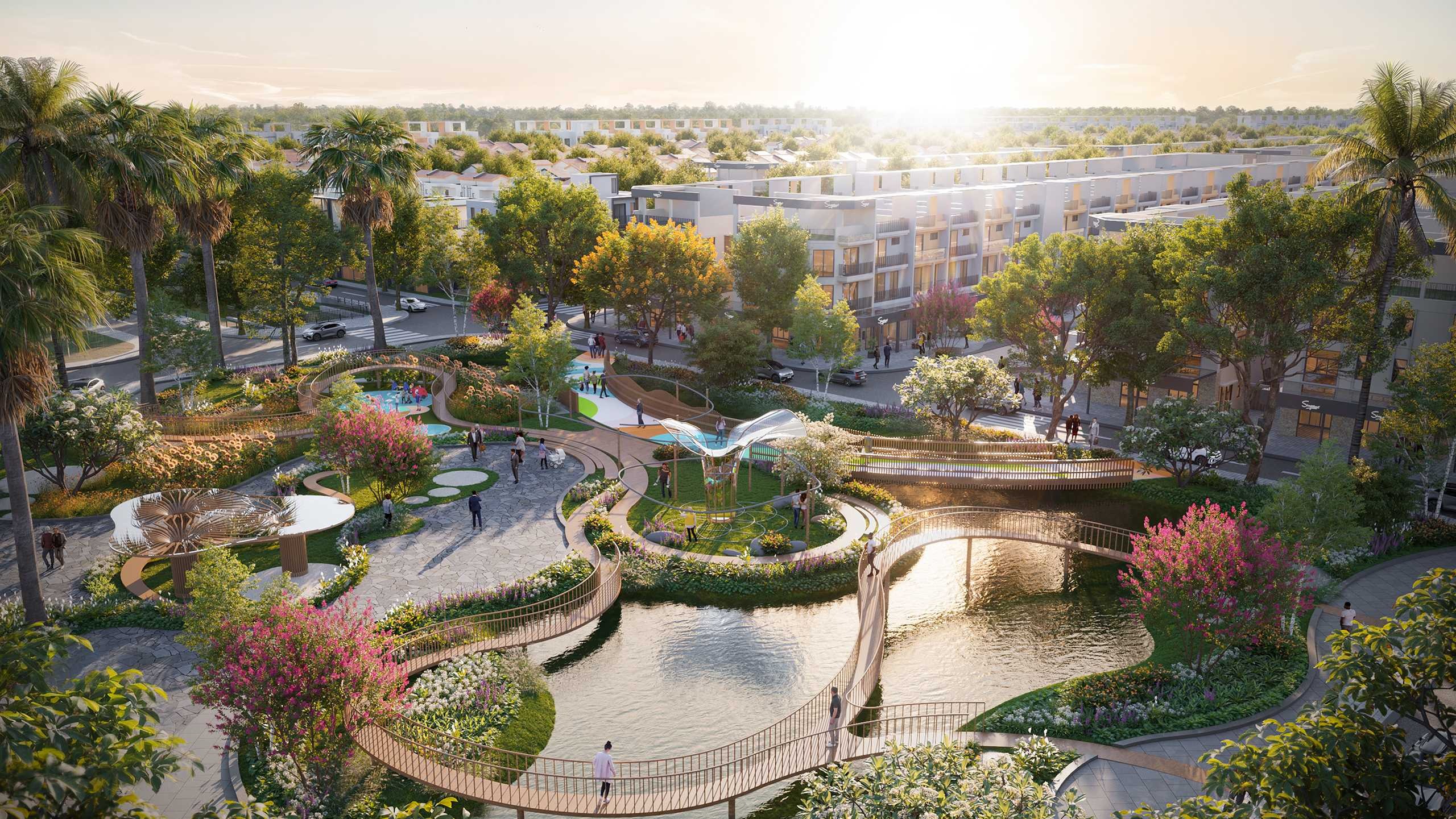 Khu đô thị sinh thái LA Home Bến Lức Long An