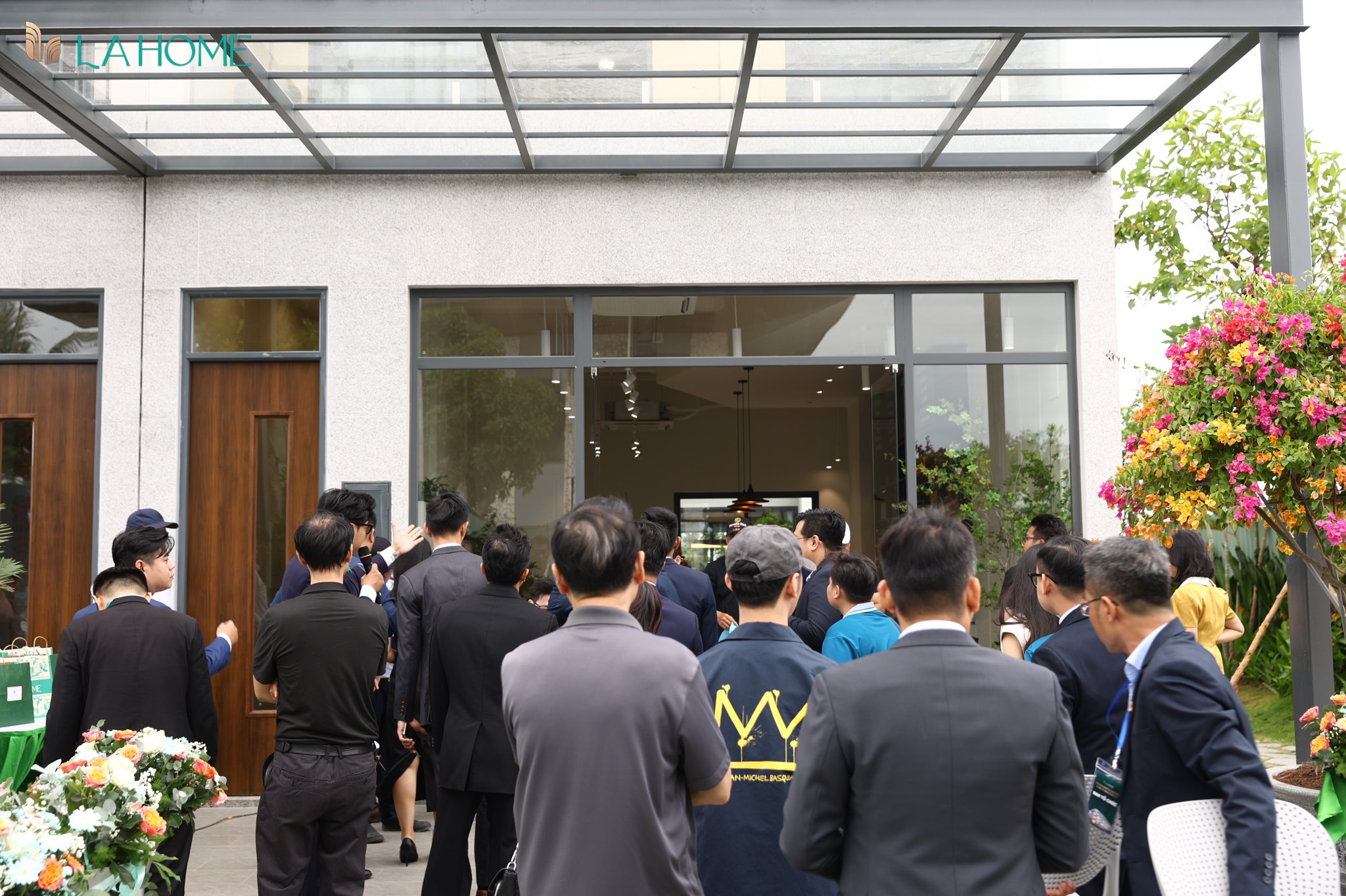 nhà mẫu Khu đô thị sinh thái LA Home Bến Lức Long An