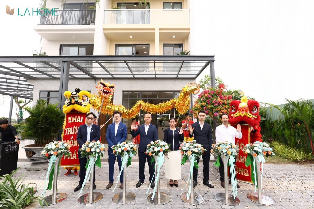 nhà mẫu Khu đô thị sinh thái LA Home Bến Lức Long An