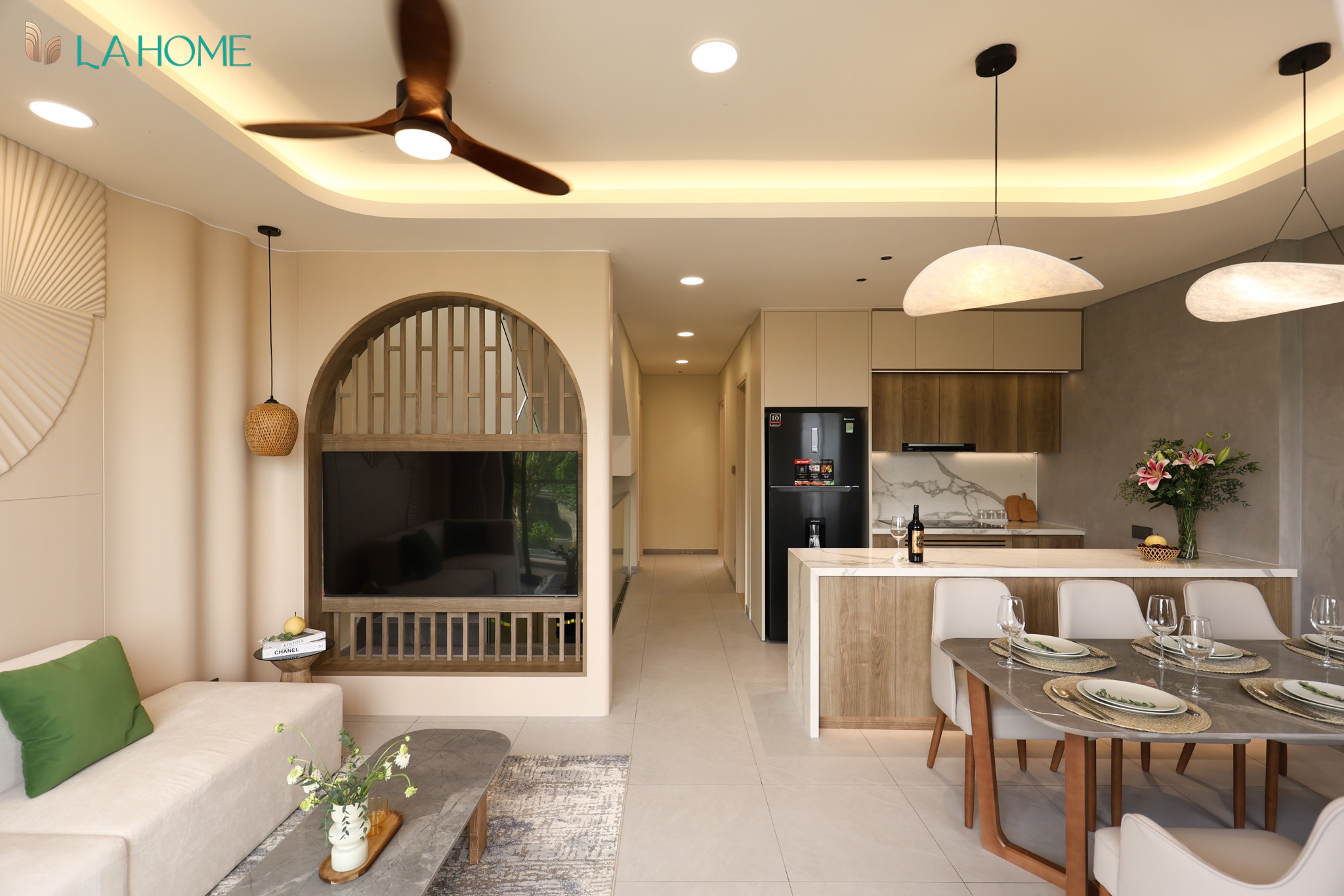 NHÀ MẪU Khu đô thị sinh thái LA Home Bến Lức Long An