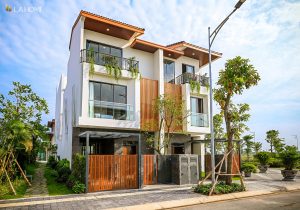 nhà mẫu Khu đô thị sinh thái LA Home Bến Lức Long An