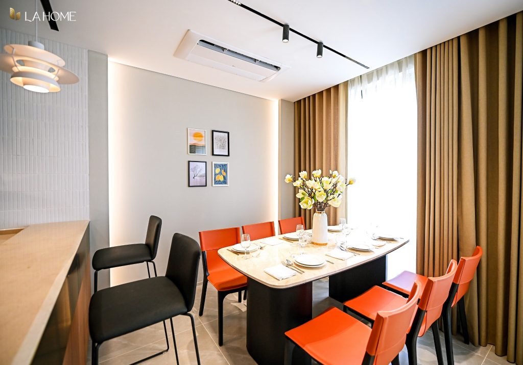 Nội thất nhà mẫu shophouse LA Home cho thuê