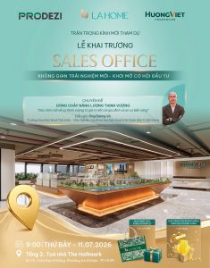 Sales Office LA Home ra mắt tại The Hallmark 07/2026